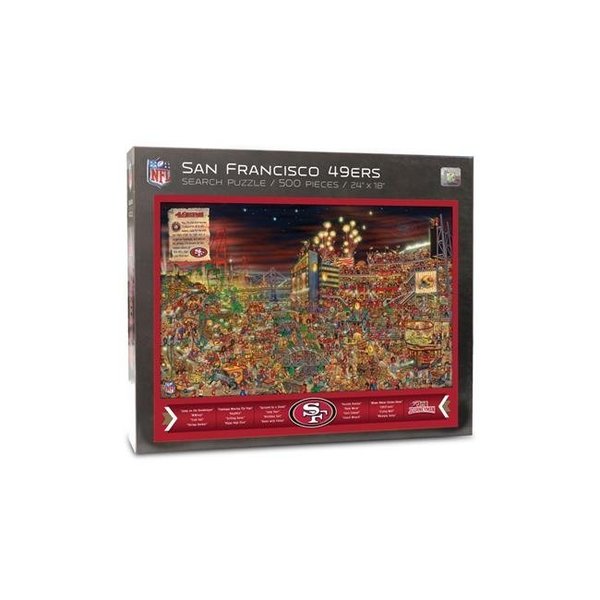 Youthefan YouTheFan 9029755 San Francisco 49ers Joe Journeyman Puzzle - 500 Piece 9029755